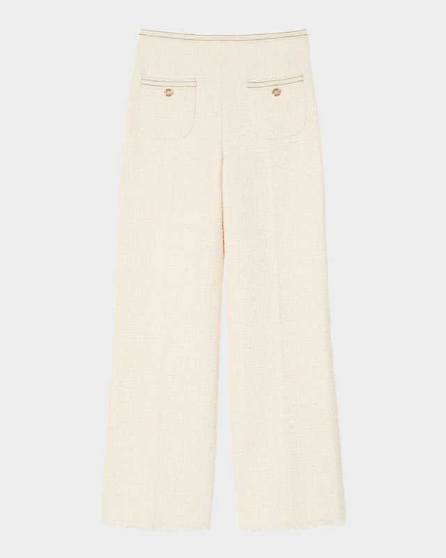 Anais Decorative Tweed Suit Trousers